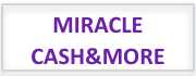 Miracle Cash&More logo